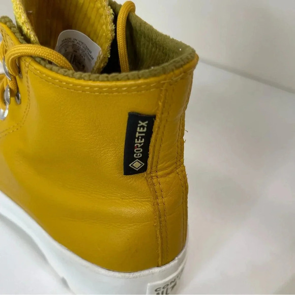 Converse Chuck Taylor All Star Leather Lugged High Top sneaker gortex waterproof - Picture 5 of 14